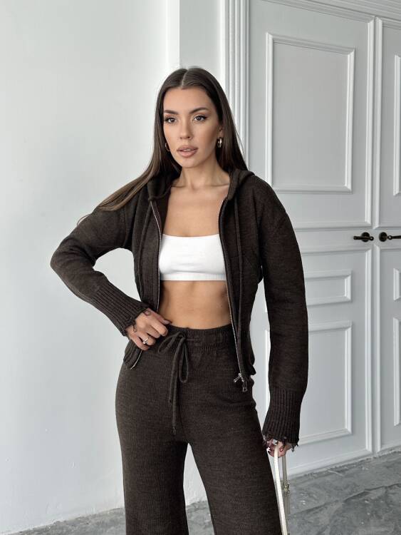Adison Triko Takım - Acı Kahve - 4