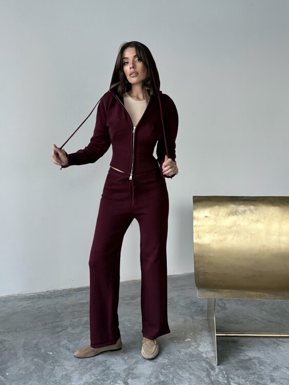 Adison Triko Takım - Bordo - 5