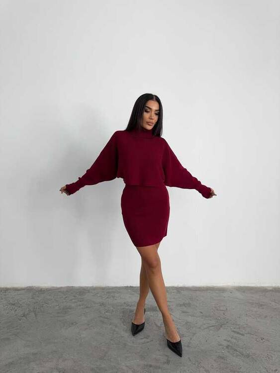 Aje Triko Takım- Bordo - 2