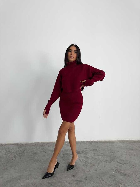 Aje Triko Takım- Bordo - 3