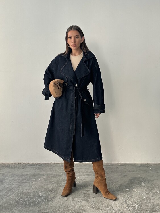 Alice Trençkot - Denim - Sevenday
