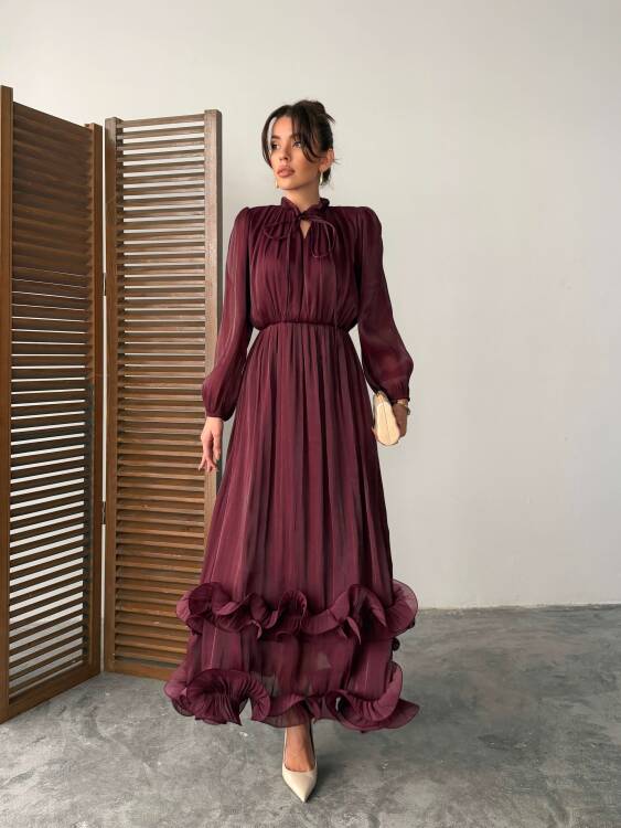 Amara Elbise - Bordo - 3