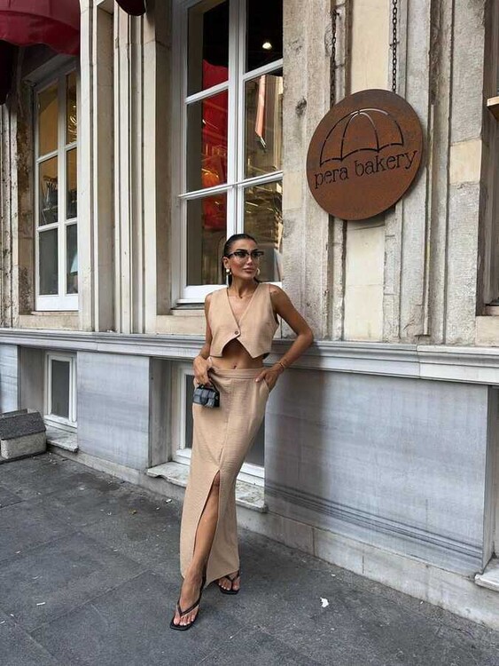 Amber Takım- Camel - 1