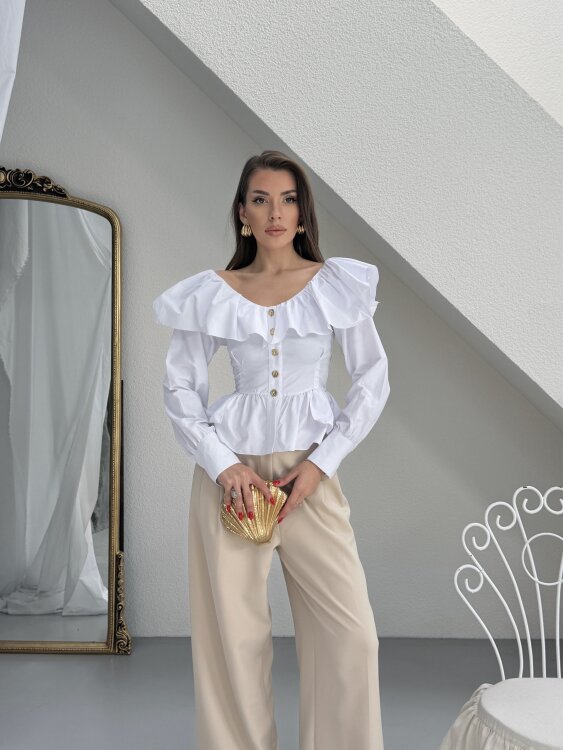 Arian Gömlek - Beyaz - 1