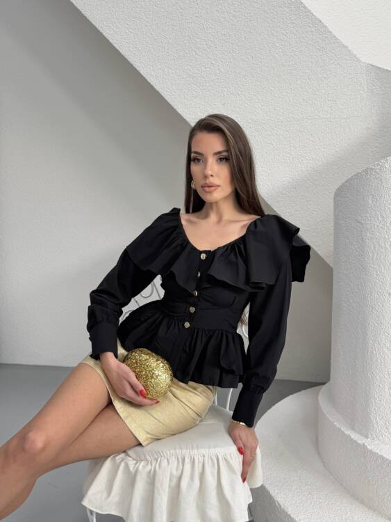 Arian Gömlek - Siyah - 5