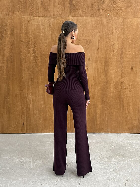 Asta Triko Takım 1818 - Bordo - 5