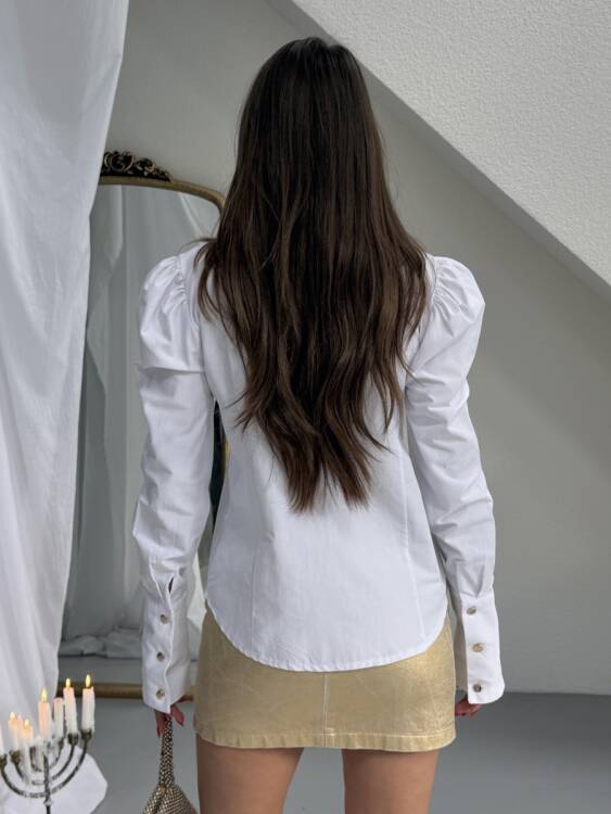 Axelle Gömlek - Beyaz - 3