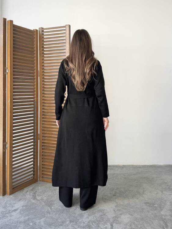Bert Üçlü Triko Takım - Siyah - 4