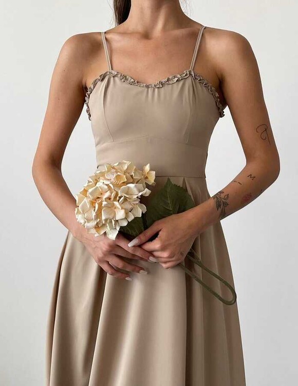 Blanca Elbise- Vizon - 2