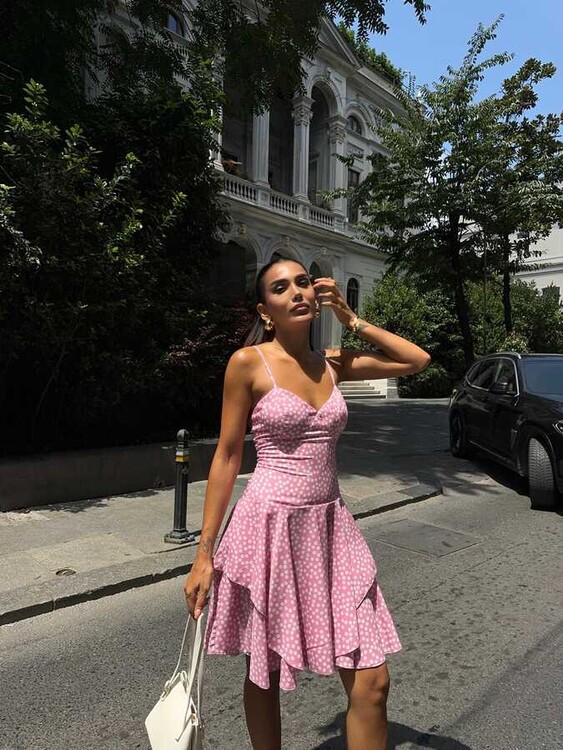 Brenda Elbise- Pembe - 1