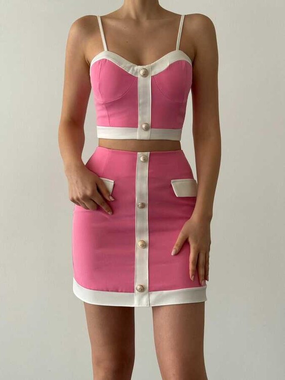 Ceylin Takım- Pembe - 1