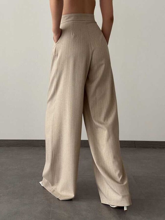 Claral Pantolon- Bej - 2