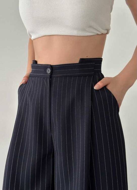 Claral Pantolon- Lacivert - 3