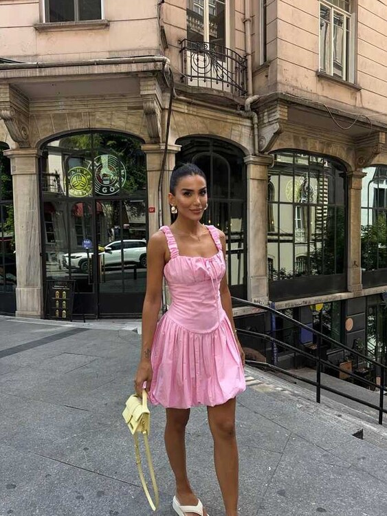 Cruz Elbise- Pembe - 1
