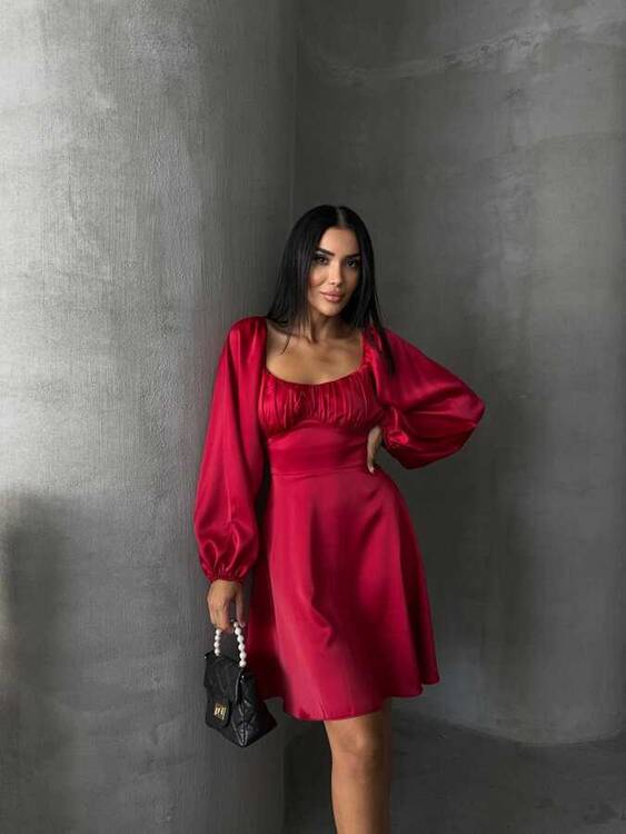 Desi Elbise- Kırmızı - 1