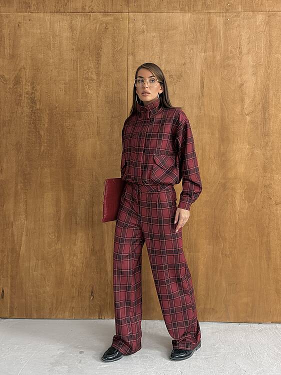 DISYRIC Kareli Takım 2460 - Bordo - 3