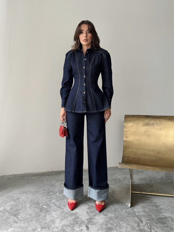 Ditsent Takım - Denim - 1