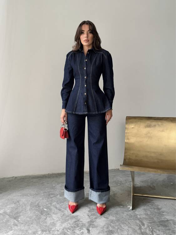 Ditsent Takım - Denim - 1