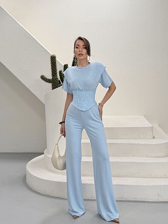 Fastine 3 Lü Takım - Bebe Mavisi - 4