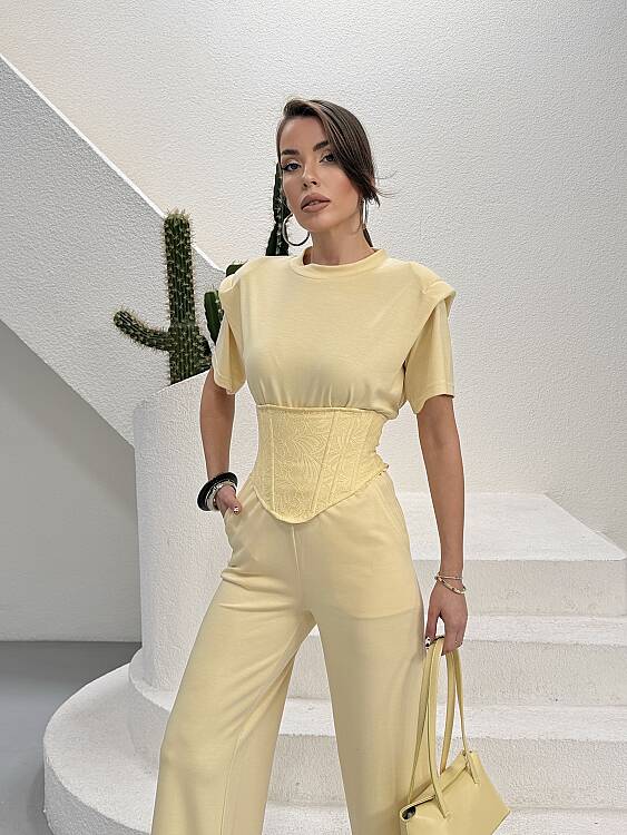 Fastine 3 Lü Takım - Sarı - 7