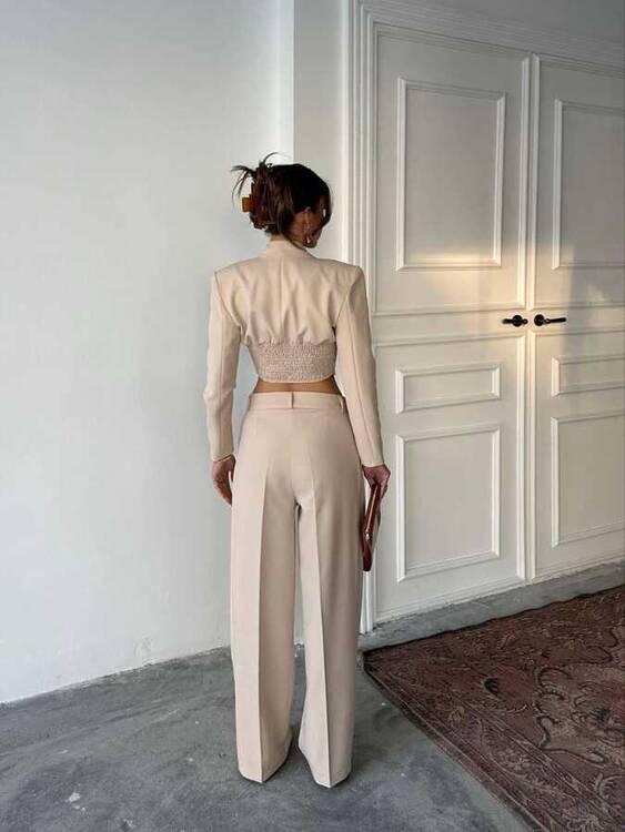 Fitty Takım - Bej - 3