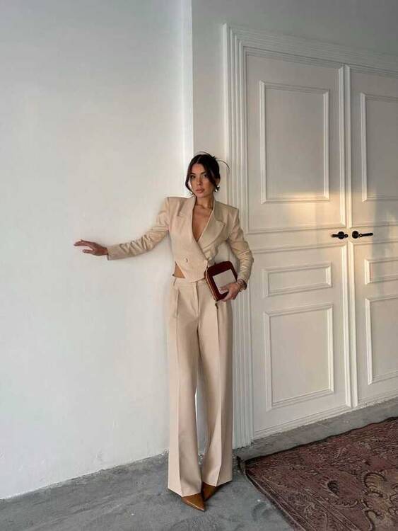 Fitty Takım - Bej - 1