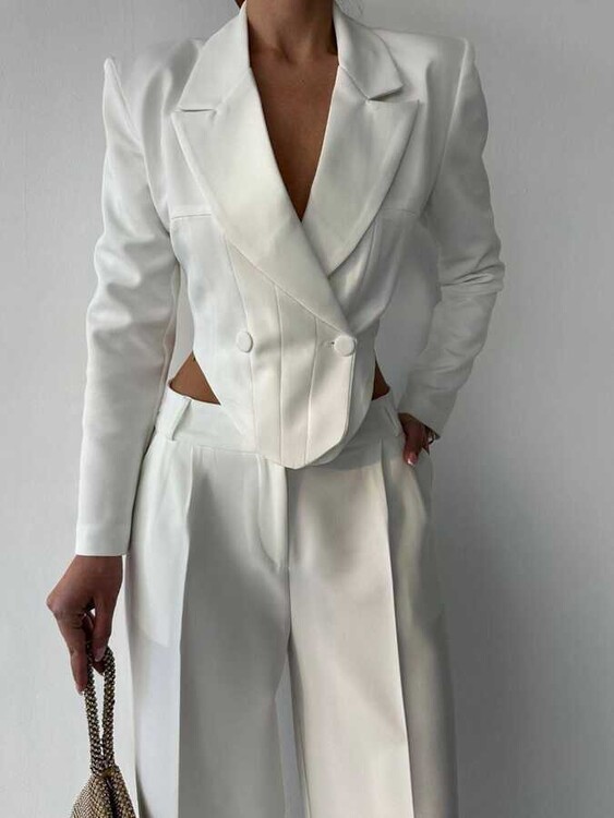 Fitty Takım - Beyaz - 3