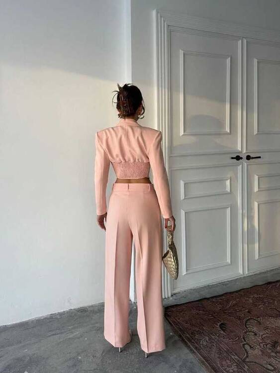 Fitty Takım - Pudra - 3
