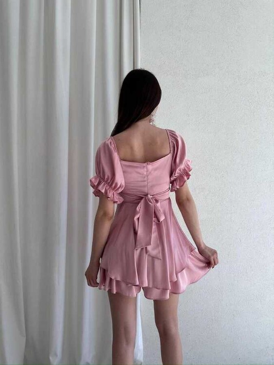 Gowu Elbise- Gül Kurusu - 2