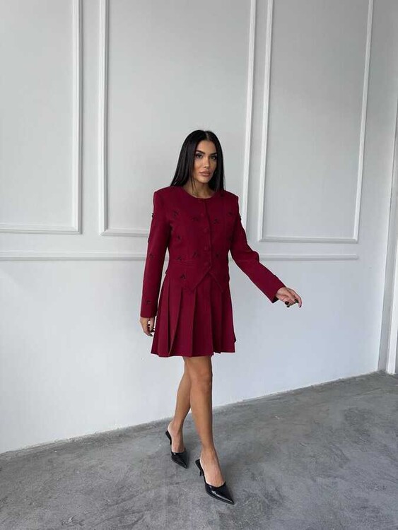 Granda Takım- Bordo - 2