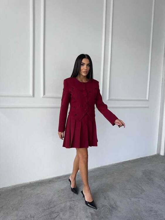 Granda Takım- Bordo - 2
