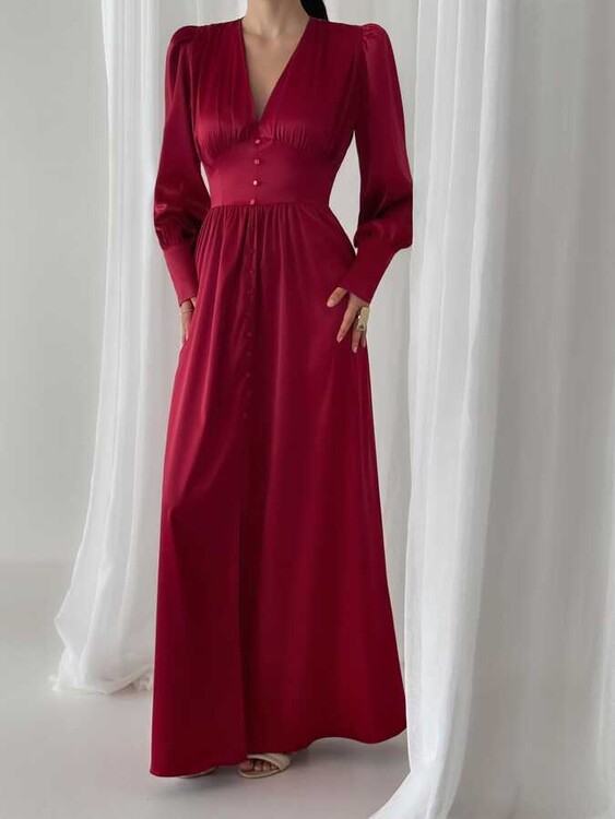 Helen Elbise- Bordo - 1