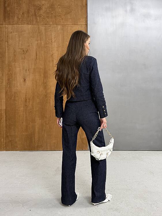 IRVING Garnili Denim Takım - L,acivert - 7