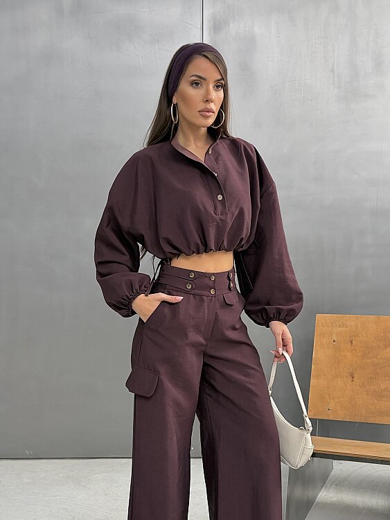 MAYA Takım 3199 - Bordo - 3