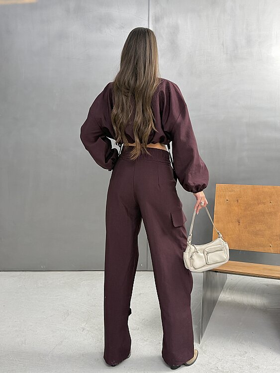 MAYA Takım 3199 - Bordo - 7