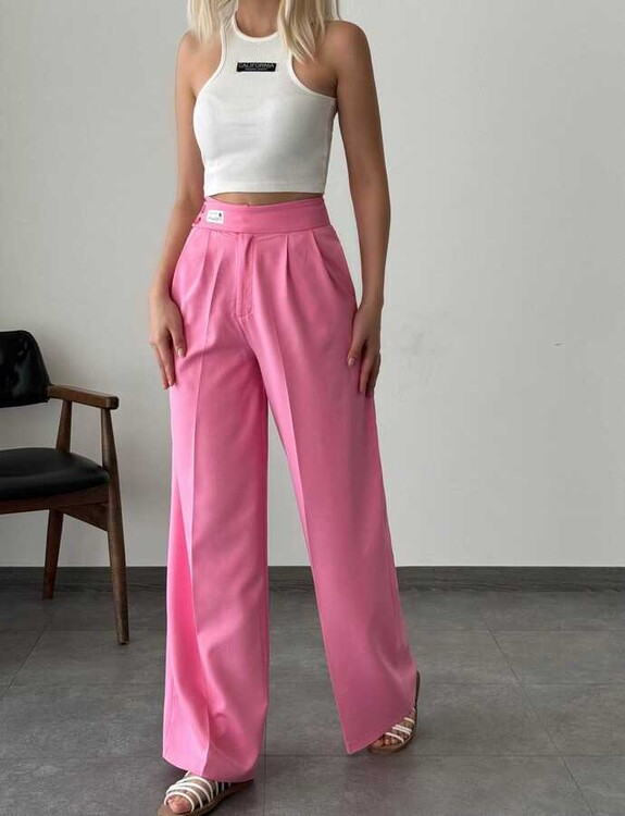 Liem Pantolon- Pembe - Sevenday