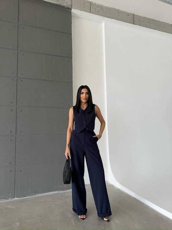 Lina Takım- Lacivert - 1
