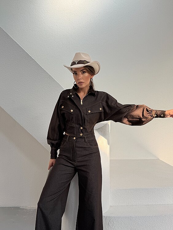 NATALIA Takım - Acı Kahve - 1