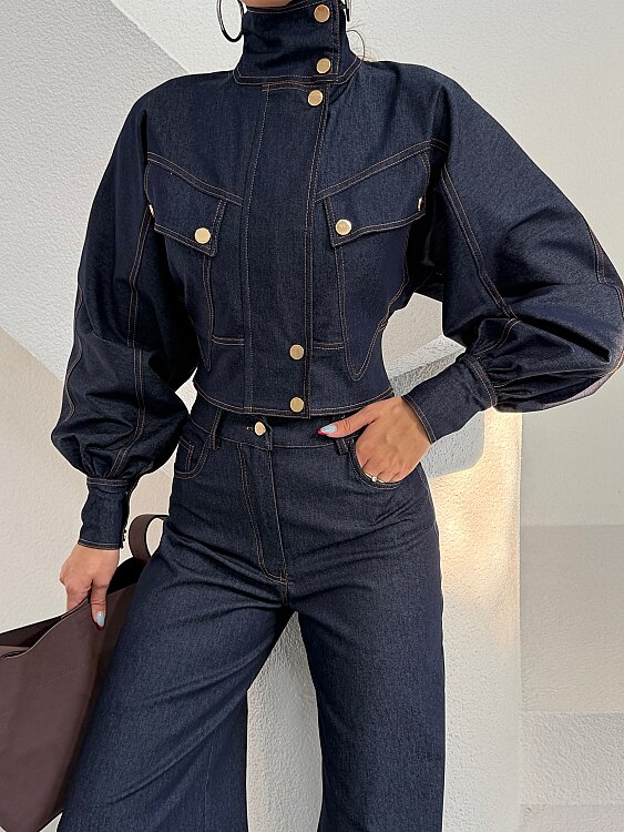 NATALIA Takım - Lacivert - 7