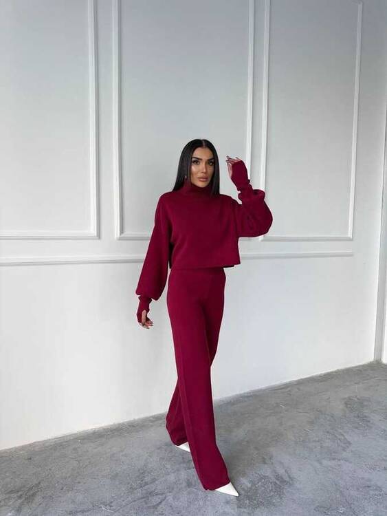 Samm Triko Takım- Bordo - 2