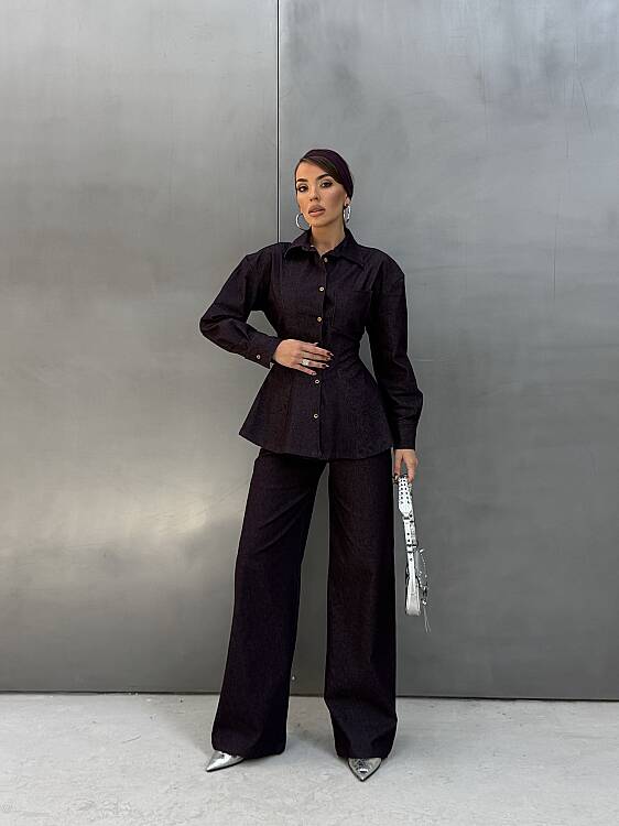 SOHO Denim Takım - Mürdüm - 1