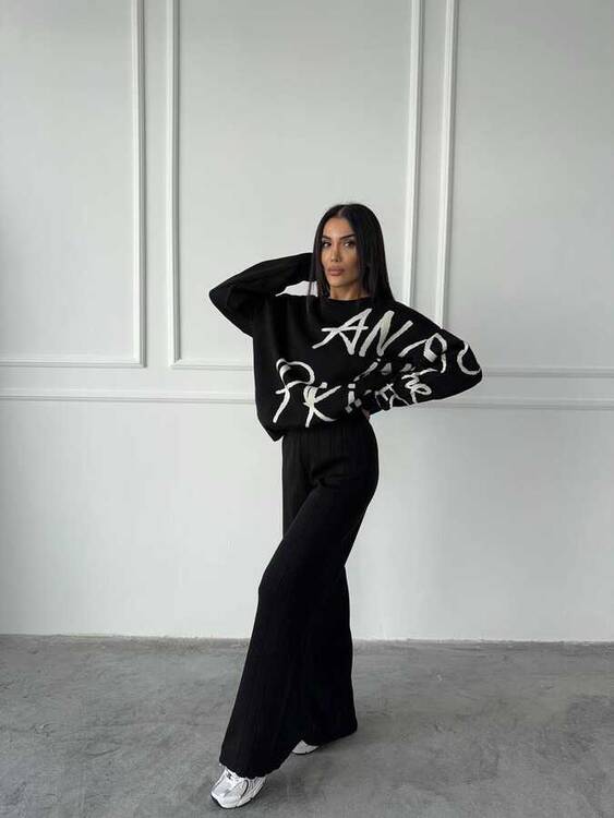Types Triko Takım- Siyah - 2